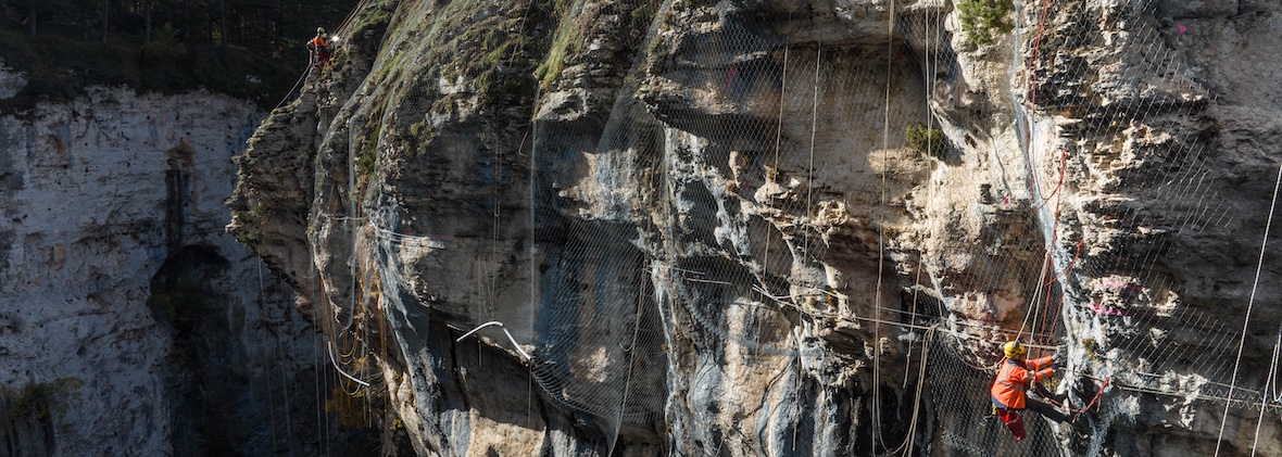 Protection chutes de blocs