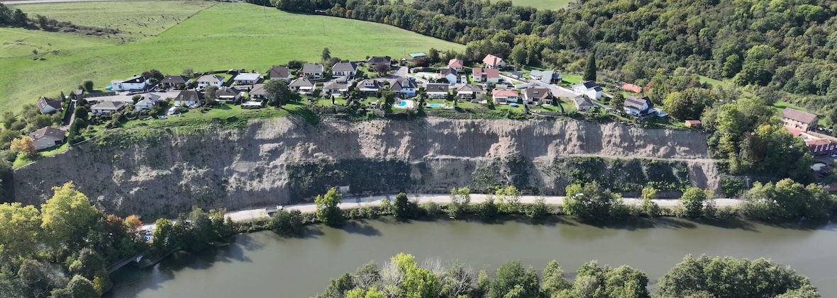 Sécurisation de falaise, Côte Chapiron (54)